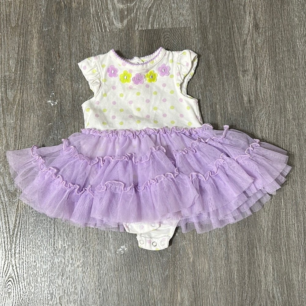 Little Me 3 month tutu onesie